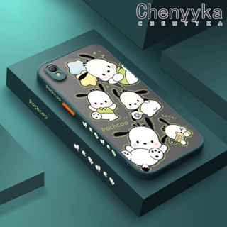 เคสโทรศัพท์มือถือ ซิลิโคนนุ่ม ใส บาง กันกระแทก ขอบสี่เหลี่ยม ลาย Pochacco แฟชั่น สําหรับ OPPO A37 A37F NEO 9