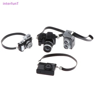 [InterfunT] กล้องดิจิทัล SLR ขนาดเล็ก อุปกรณ์เสริม สําหรับตกแต่งบ้านตุ๊กตา 1 ชิ้น