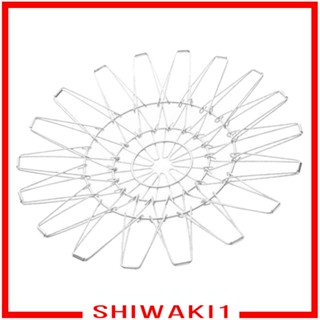 [Shiwaki1] ตะกร้าโลหะ พับได้ สําหรับใส่ผัก ผลไม้ ขนมปัง
