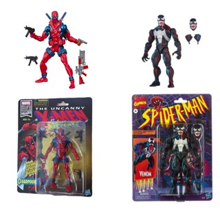 โมเดลฟิกเกอร์ Symbiote Spiderman Deadpool Venom Spider Man Avengers ของเล่นสําหรับเด็ก