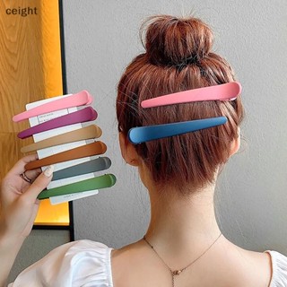 [ceight] กิ๊บปากเป็ด พลาสติก สีแคนดี้ สําหรับจัดแต่งทรงผม DIY 10 ชิ้น ต่อชุด TH