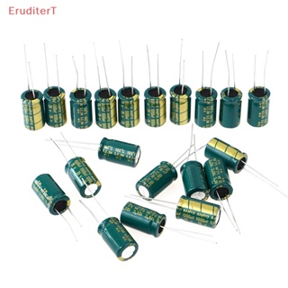 [EruditerT] ตัวเก็บประจุไฟฟ้า 25V1000UF 10 มม. X 16 มม. 20 ชิ้น