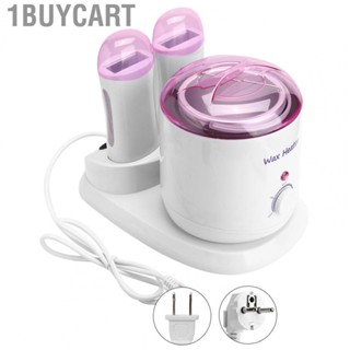 1buycart 3-In-1 800ml Electric Adjustable Wax Heater Warmer Painless Body Hair  Machine  for Full Legs Face Eyebrows Bikini Home Use