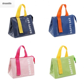 【DREAMLIFE】Lunch Bag 1 Pc 25*16*20CM 5 Colors Convenient Easy To Clean Fashionable