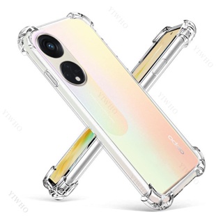 สําหรับ Oppo Reno8 T 5G 6.7&amp;quot; เคสโทรศัพท์มือถือแบบนิ่ม TPU ใส เรียบง่าย สําหรับ Oppo Reno8 T Reno 8T 8 Pro Plus