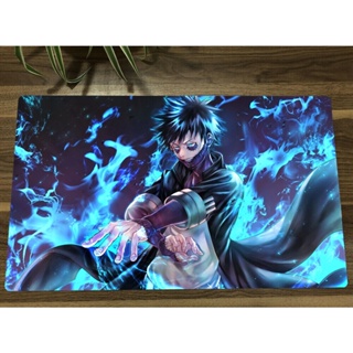 Yugioh แผ่นรองเมาส์ ลายการ์ตูนอนิเมะ My Hero Academia Playmat Dabi TCG CCG สําหรับเล่นเกม