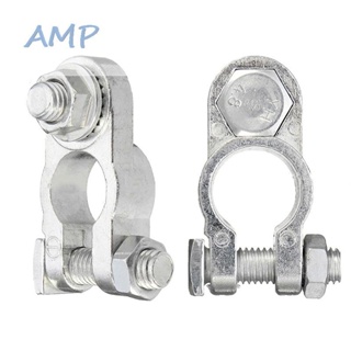 ⚡READYSTOCK⚡Useful Positive&amp;Negative Connector 2Pcs Clip Kit 1pair Battery Terminal Clamp