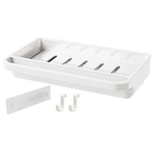 Convenient Multifunctional Bathroom Saving Space Quickly Dry With Detachable Drip Tray Sponge Holder