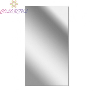 【COLORFUL】Mirror Wall Sticker Foil Wall Mirror Mirror PET 0.1MM Thick 60*200cm Brand New