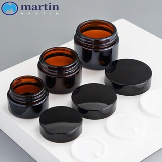 MARTIN ขวดใส่ครีม โลชั่น ลิปบาล์ม เครื่องสําอาง รองพื้น สีเหลืองอําพัน กันแสง