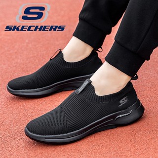 พร้อมส่ง Skechers_ Go Run Archfit รองเท้าผ้าใบลําลอง ข้อสั้น ผ้าตาข่าย ระบายอากาศ เบาพิเศษ ขนาดใหญ่ สําหรับผู้ชาย