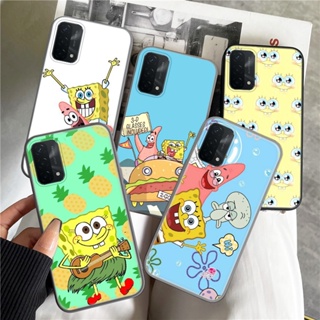 P298 เคสโทรศัพท์มือถือ แบบนิ่ม ลายสพันจ์บ็อบ และพาย สําหรับ Realme 2 A5 3 Pro 5 5i 5s Q 6 6i 7 7i