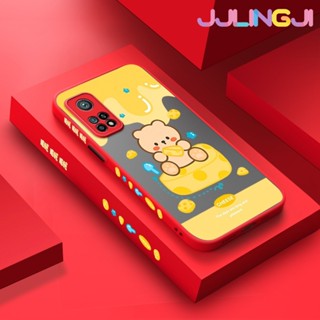 เคสซิลิโคนนิ่ม แบบใส ขอบสี่เหลี่ยม กันกระแทก สําหรับ Xiaomi 10T 10T Pro Redmi k30s