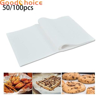 【Good】Baking Paper Parchment Sheets Precut Unbleached Non-Stick Kitchen Bread【Ready Stock】