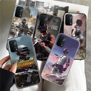 เคสโทรศัพท์มือถือนิ่ม ลาย PUBG PlayerUnknowns Battlegrounds สําหรับ Realme X Lite XT X2 V11 V11S 8i 9 Pro Plus 5G Narzo 50i P268