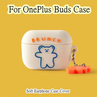 【คุณภาพสูง】เคสหูฟัง แบบนิ่ม ลายการ์ตูน สําหรับ OnePlus Buds