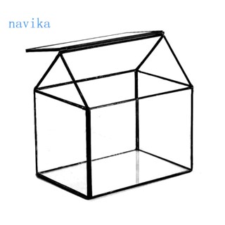 Nav กระถางต้นไม้ มอสเฟิร์น แบบตั้งโต๊ะ