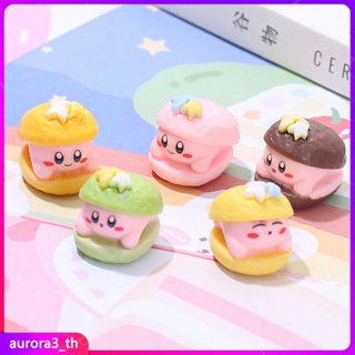 【กำลังจัดส่ง】 3d Cardboard Sandwich Burger Diy Mini Dollhouse Resin Key Chain