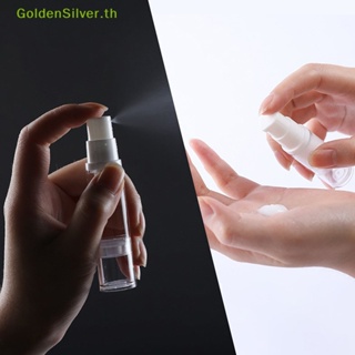 Goldensilver ขวดปั๊มสูญญากาศเปล่า พลาสติก เติมได้ 5 10 15 มล. 1 ชิ้น