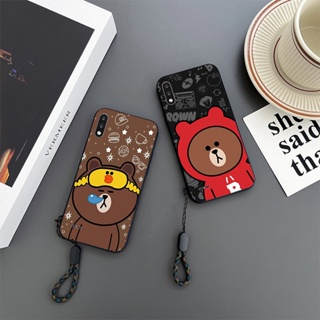 เคสโทรศัพท์มือถือ กันกระแทก ลายการ์ตูนหมีบราวน์ สําหรับ LG K4 K5 K8 K9 K10 2016 2017 Power K11 Plus K20 K30 2019 K22 + K31