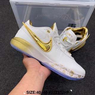 【100%】NK Lebron James 20 รองเท้าบาสเก็ตบอล ระบายอากาศ มั่นคง แฟชั่น สําหรับผู้ชาย 3