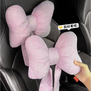 Automotive Headrest Car Pillow Cute Girl Car Good Stuff Seat Back Cushion Lumbar Support Pillow Car Neck Pillow zFbv