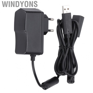 Windyons DC 12V USB To AC Adapter Power Supply Convertor Black ForXbox 360 Kinect