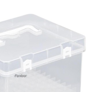 [Fenteer] กล่องปากกามาร์กเกอร์ แบบใส ขนาดพกพา สําหรับจัดระเบียบปากกามาร์กเกอร์