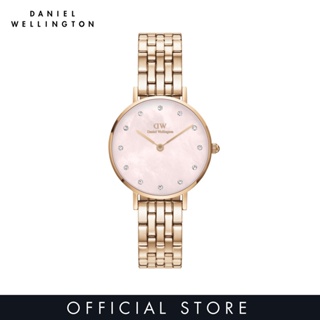 Daniel Wellington Petite Lumine 28มม. 5-Link สายนาฬิกาสแตนเลส นาฬิกาผู้หญิง นาฬิกาข้อมือผู้หญิง