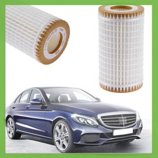 เครื่องกรองน้ํามันเครื่องยนต์ สําหรับ Mercedes-Benz C CL CLK CLS E G GL GLK ML 0001802609