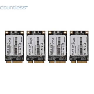 ฮาร์ดไดรฟ์ภายใน mSATA SSD 120G 128G 240G 256G ขนาดเล็ก สําหรับ PC AU [countless.th]