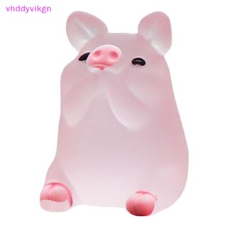 Vhdd ฟิกเกอร์หมูจิ๋ว DIY สําหรับตกแต่งสวน แดชบอร์ดรถยนต์