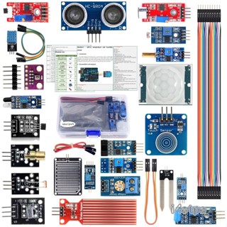 I4otpc 22 In 1 ชุดโมดูลเซนเซอร์ สําหรับ Arduino Sensor Raspberry R3 Set