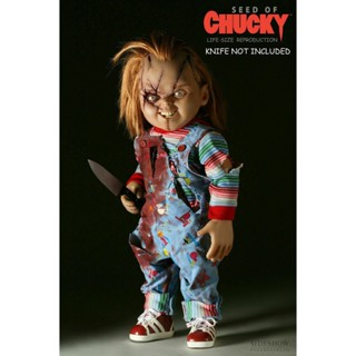 โปสเตอร์ผ้าไหม พิมพ์ลาย Chucky Kidss Play Art Film สําหรับตกแต่งผนังบ้าน