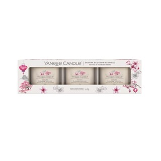 Gift set 3 Pack Minis Candle Sakura Blossom Festival