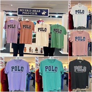 พร้อมส่ง!!!เสื้อยืด T-shirt Beverly Hills Polo Club ของแท้100% BHPC S-5XL