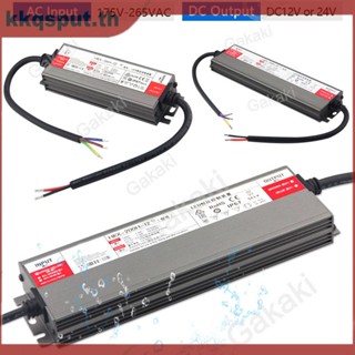 พาวเวอร์ซัพพลาย 36W-600W AC เป็น DC 12V 24V IP67 กันน้ํา THK2