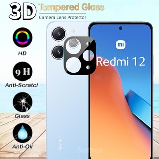 ฟิล์มกระจกนิรภัยกันรอยหน้าจอ เลนส์กล้อง 3D สําหรับ Xiaomi Redmi 12 2023 Redmi12 4G Xiomi Redmy 12 12C