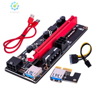 อะแดปเตอร์การ์ดไรเซอร์ PCI Express USB 3.0 PCI-E 1X เป็น 16X สําหรับขุดเหมือง GPU [Hidduck.th]