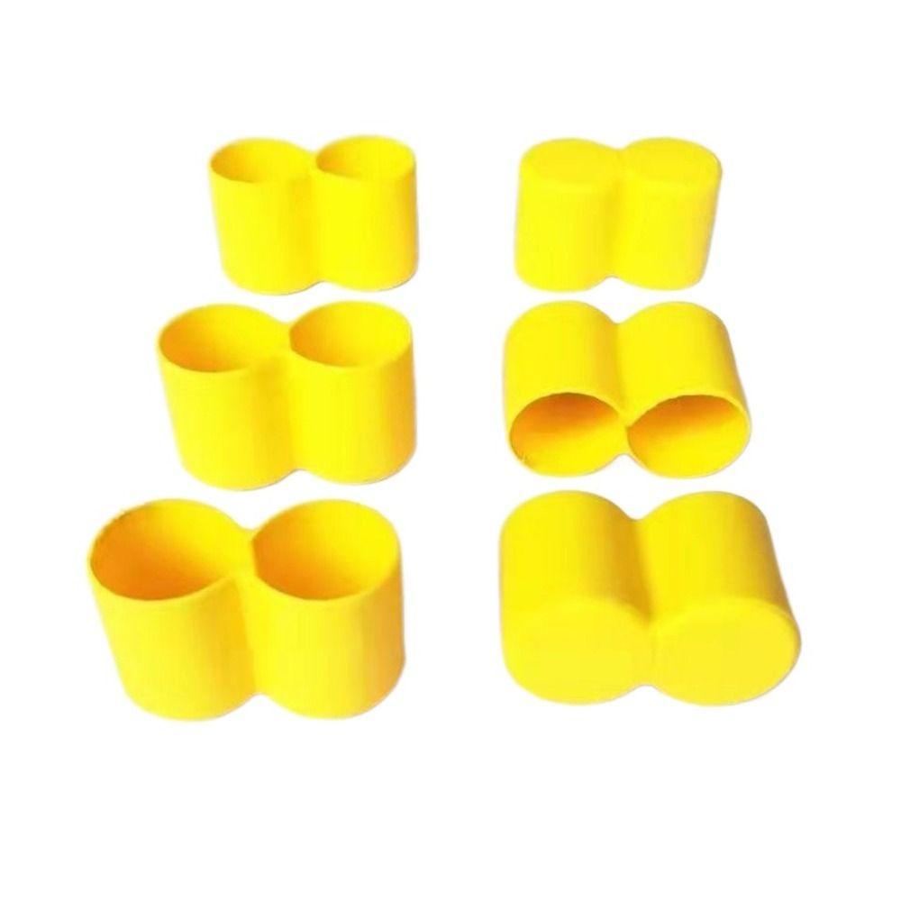 อันฮุย เก้าอี้ขาหมวกถ้วยตารางแผ่นซิลิโคนชั้นป้องกันรอบด้านล่างพลาสติกท่อปก - รูปที่ 3