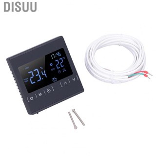 Disuu Smart Temperature Controller  Sensitive Touch Screen Thermoregulator Low Temp Protection 16A for Floor Heating