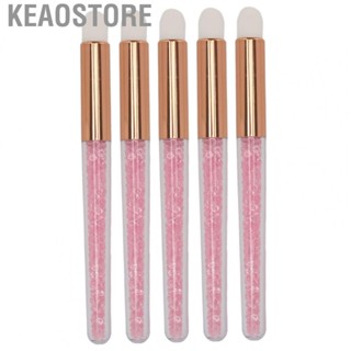 Keaostore Glitter Crystal Lip Brush Lash Beautiful Portable for Makeup