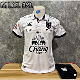 ใหม่ เสื้อกีฬาแขนสั้น ลายทีมชาติไทย Chang