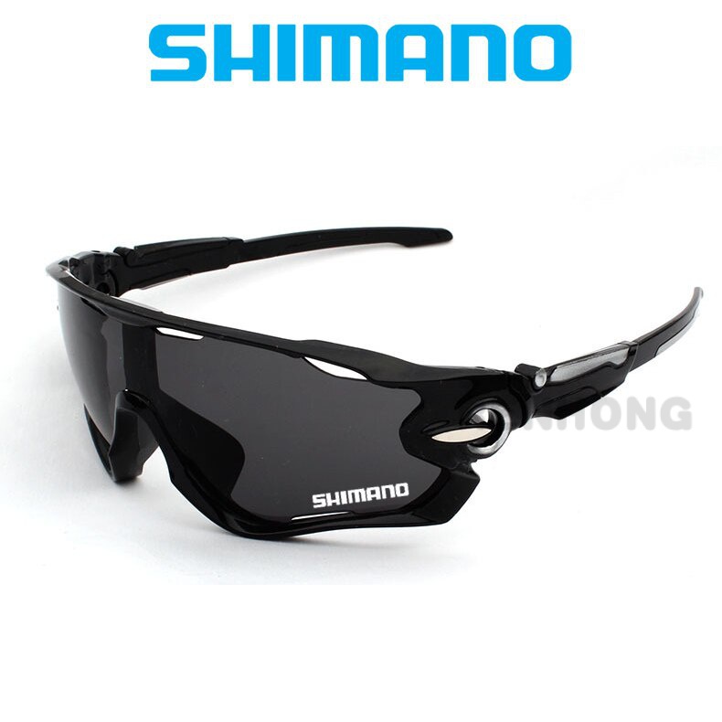 Shimano แว่นตากันแดด สไตล์สปอร์ต สําหรับผู้ชาย ปั่นจักรยาน ตกปลา กลางแจ้ง