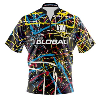 เสื้อโปโลแขนสั้น ลายทีมชาติฟุตบอลชั้นนํา 900 Global DS 2130-9G 3D