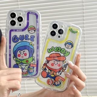 เคสโทรศัพท์มือถือ มีทรายไหล ลาย Woody Buzz Lightyear น่ารัก สําหรับ iPhone 14 Pro Max 12 14Pro 12Pro 11 13 Pro Max