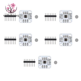 As5600 โมดูลเซนเซอร์วัดมุมแม่เหล็ก ความแม่นยําสูง 12 บิต 5 ชิ้น