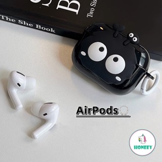 เคสหูฟังซิลิโคน ลายการ์ตูนอนิเมะญี่ปุ่น สีดํา สําหรับ Airpods 1/2 3 Airpods Pro 1 2