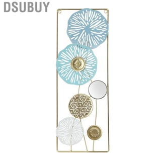 Dsubuy Light Luxury Home Decoration  Metal Wall Art Decor Hand Crafted Stylish for Living Room Office