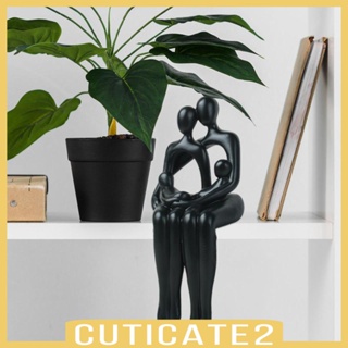 [Cuticate2] รูปปั้นครอบครัว แอปสแตรกท์ สไตล์นอร์ดิก สําหรับตกแต่งงานแต่งงาน ชั้นวางหนังสือ ห้องนั่งเล่น